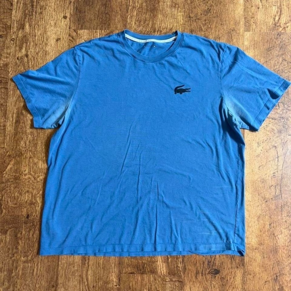 24. Blue Lacoste T-shirt w/ flaws